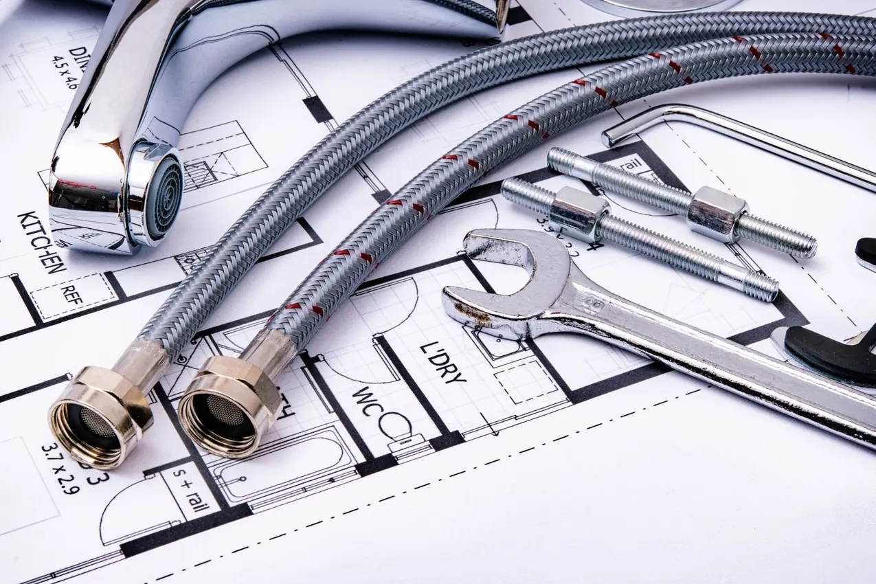 Water mitigation equipment positioned indoors in San Diego